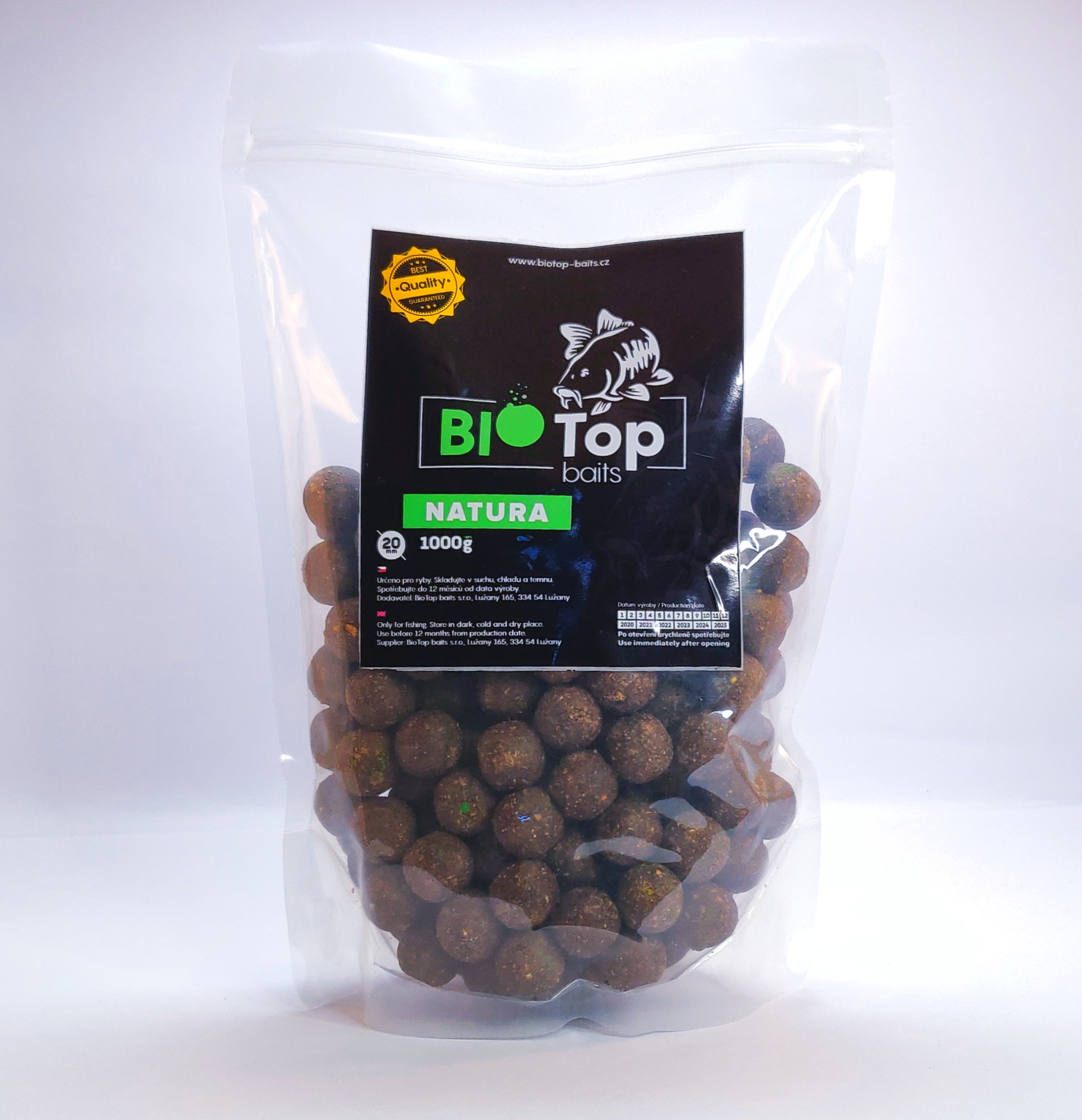 Boilies Natura (Patentka/Butyric/Byliny)