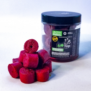 Active Pellets - StrawberryCheesecake (Lesní jahoda/Cheesecake)
